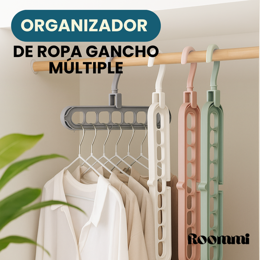 Organizador de Ropa Gancho Múltiple 9 en 1