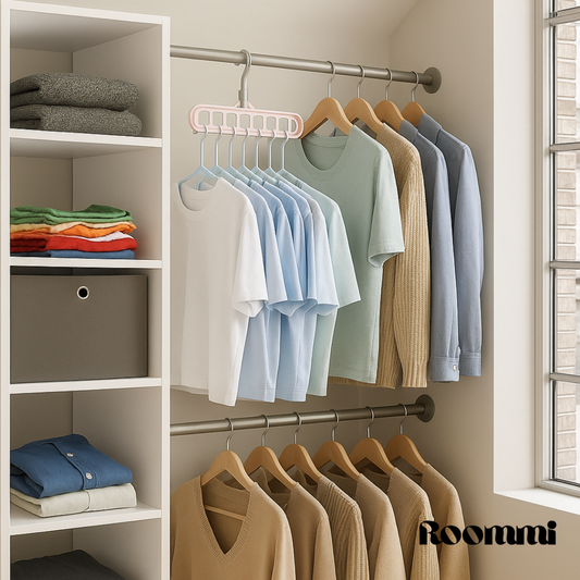 Organizador de Ropa Gancho Múltiple 9 en 1