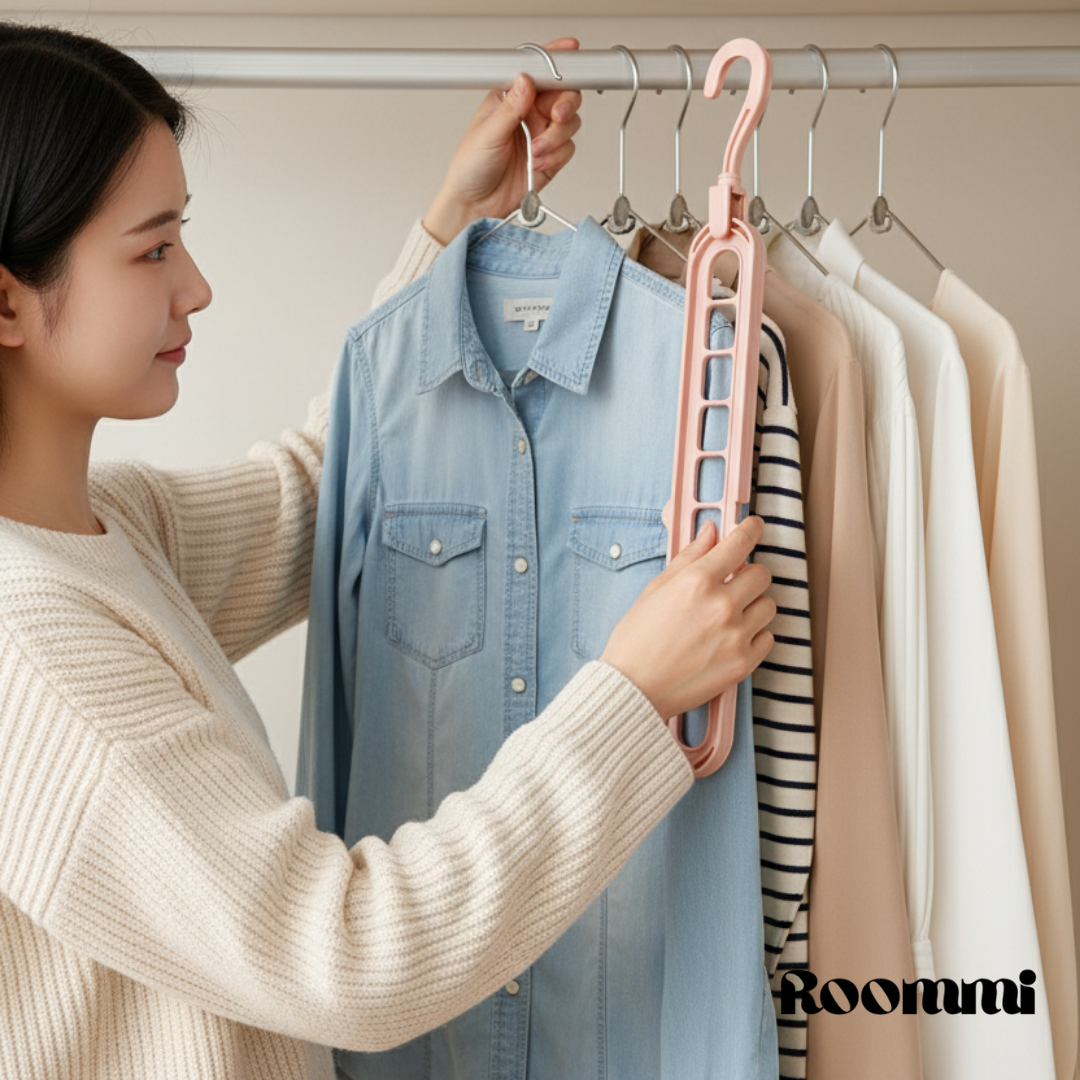 Organizador de Ropa Gancho Múltiple 9 en 1