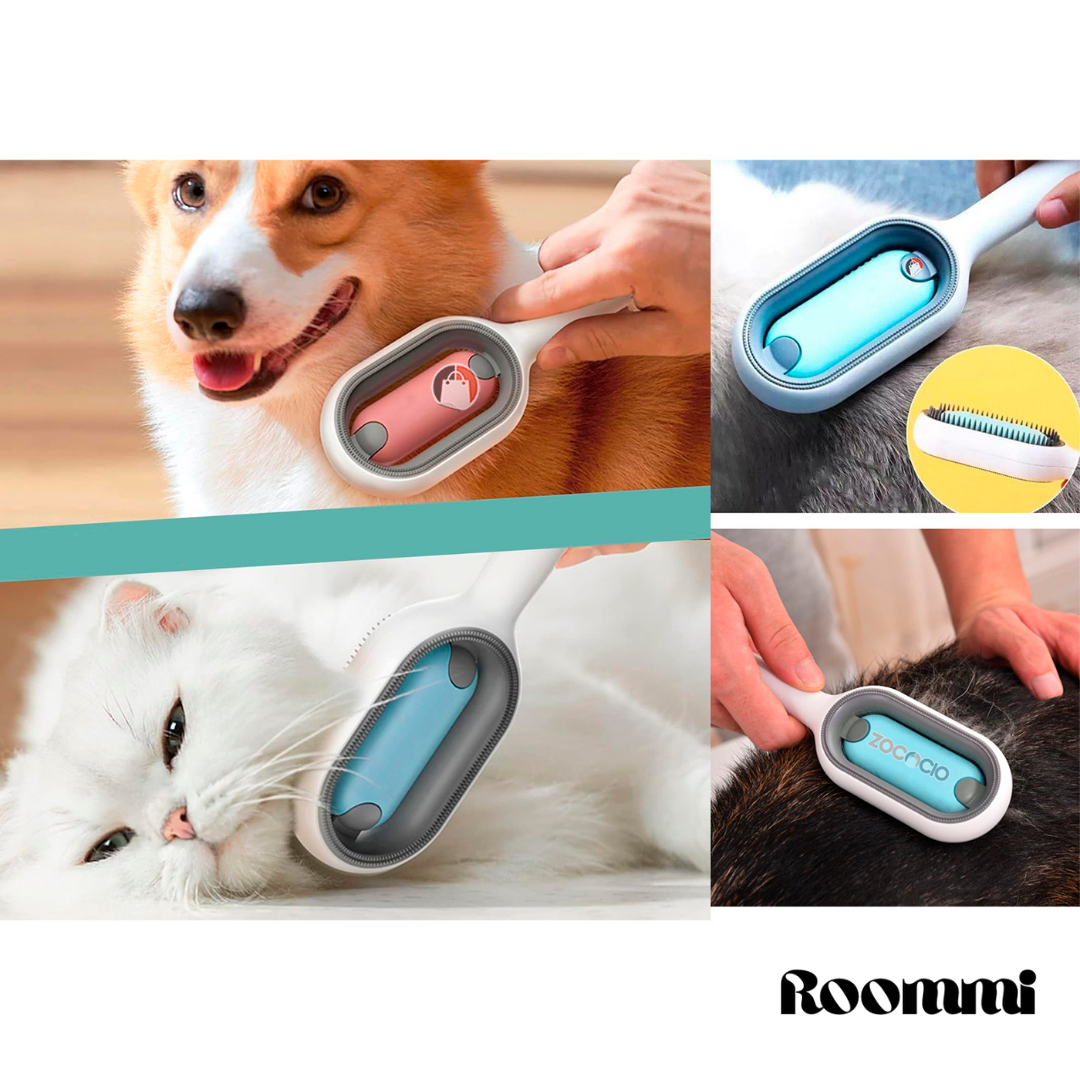 Kit de Cuidado para Mascotas: Cortaúñas, Lima, Cepillo Masajeador