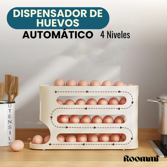 Dispensador de huevos automático de 4 niveles