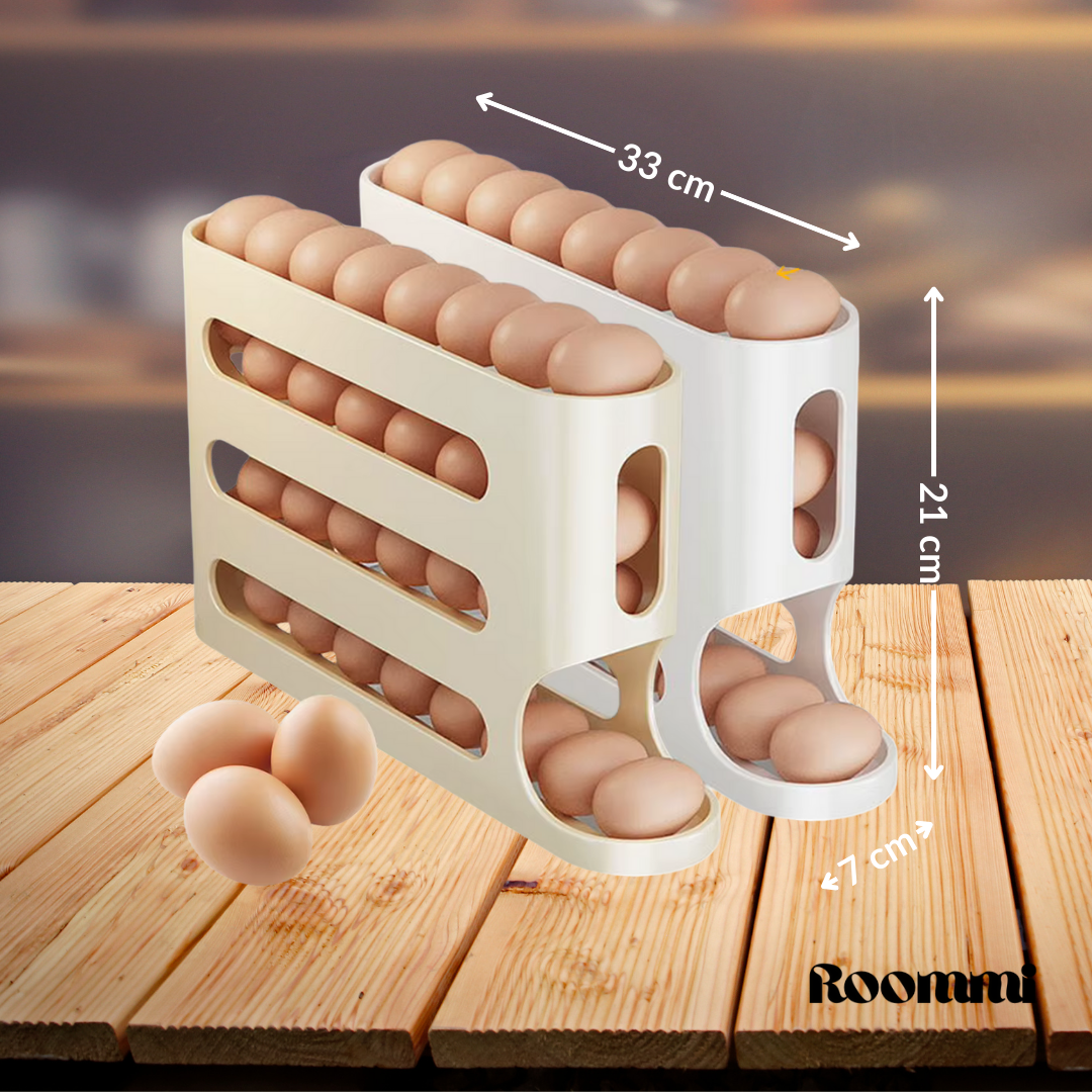 Dispensador de huevos automático de 4 niveles