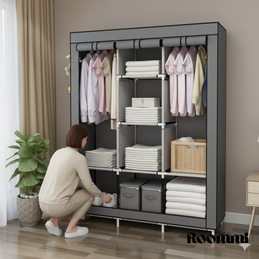 Armario de tela 3 puestos