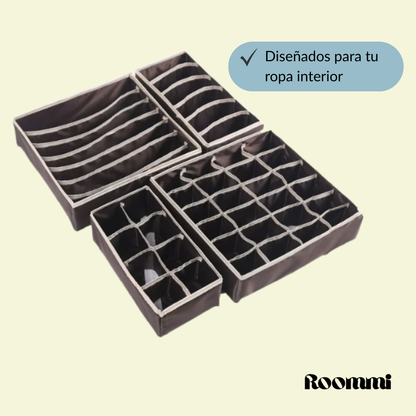 Set x4 Organizadores para Cajones
